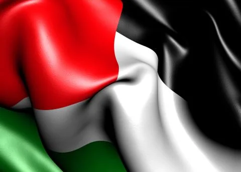 Flag of palestine Stock Illustration