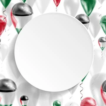 Flag of Palestine Stock Illustration