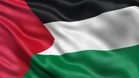 Flag of Palestine Stock Photos