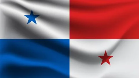 Flag of Panama Stock Illustration