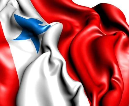 Flag of Para. Close up. Flag of Para. Close up. Copyright: xZoonar.com/Inn... Fotos Stock