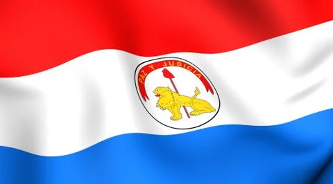 Flag of paraguay Stock Illustration