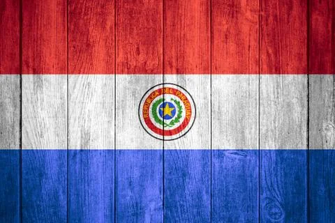 Flag of Paraguay イラスト素材