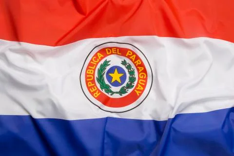 Flag of Paraguay Stock Photos