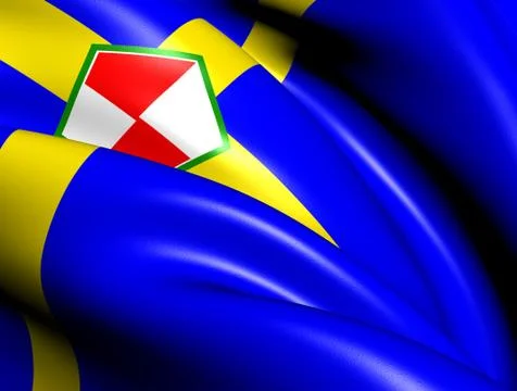 Flag of pembrokeshire Stock Illustration