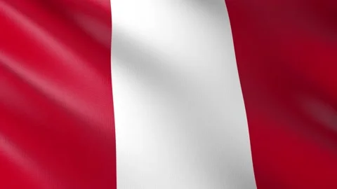 Flag of Peru Stock Footage 151572523