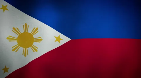 Flag Philippines Stock Footage 54426543