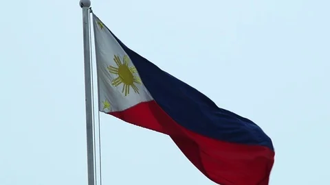 Flag of Philippines 스톡 동영상 113996871