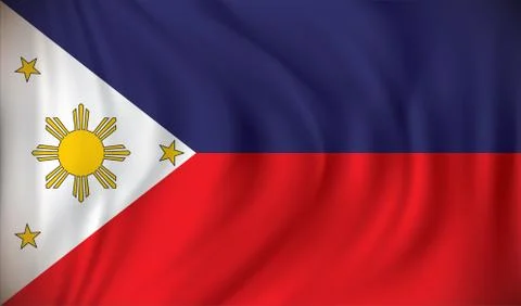 Flag of Philippines Stock Illustration