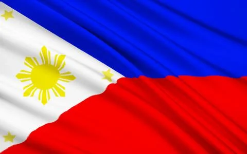 Flag of the Philippines Stock Illustration
