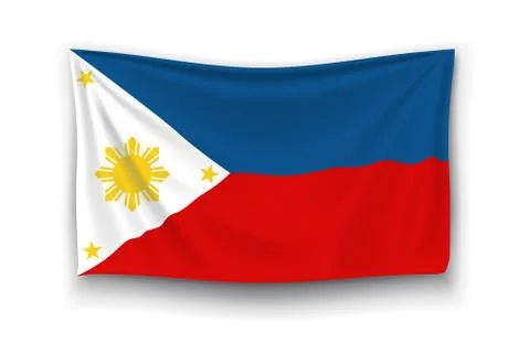 Flag of philippines Stock Illustration