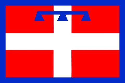 Flag of Piedmont Stock Illustration