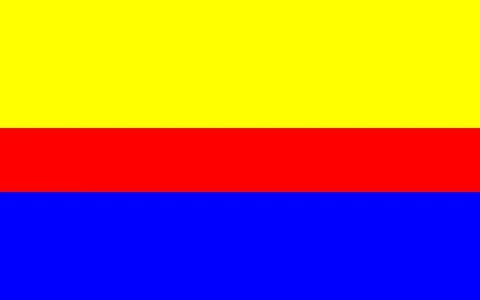 Flag of Plotsk Ilustración de archivo