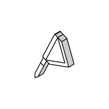 Flag pointer map location isometric icon vector illustration 스톡 일러스트