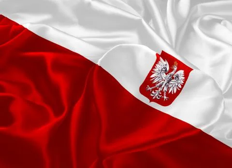Flag of Poland Stock Illustration
