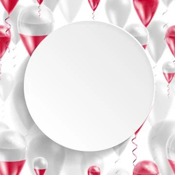 Flag of Poland Stock Illustration