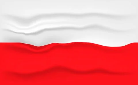 Flag of Poland Stock Illustration