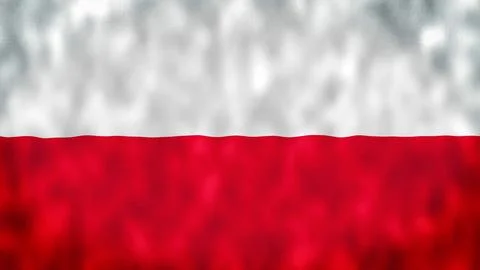 Flag of Poland Stock Illustration