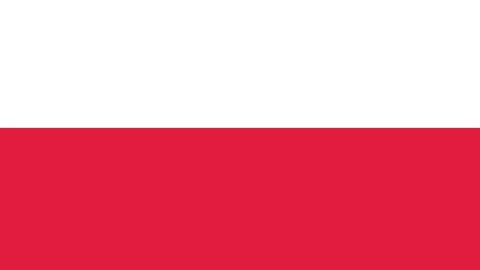 Flag of Poland 스톡 일러스트