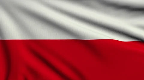 Flag of Poland looping Stock-Footage 25512111