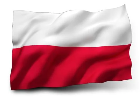 Flag of Poland Stock Photos