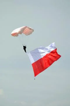 Flag of Poland Foto stock