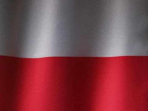 Flag of Poland Stock Photos