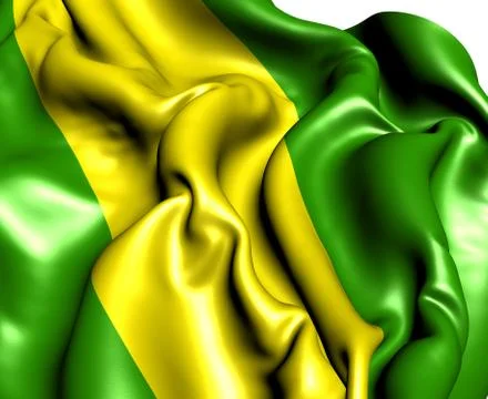 Flag of pontedeume Stock Illustration