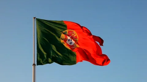 Flag of Portugal Видео 807311