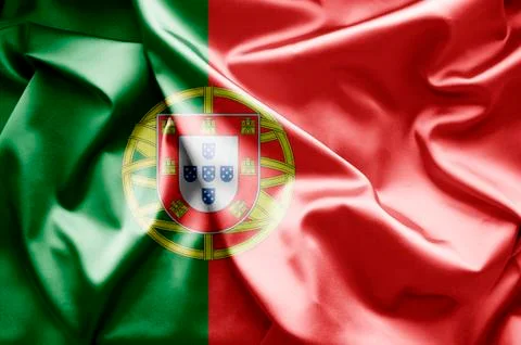 Flag of portugal Stock Illustration