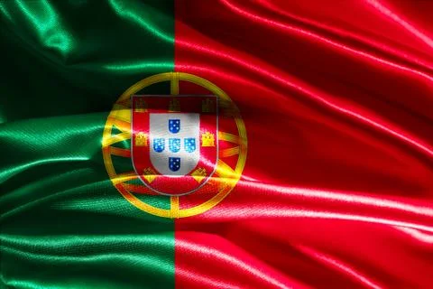 Flag of portugal Stock Illustration