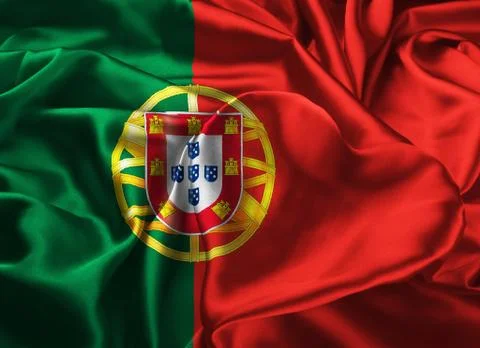 Flag of Portugal Stock Illustration