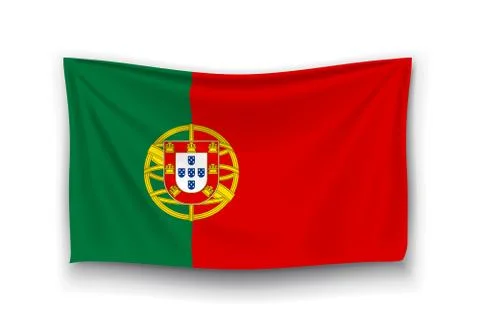 Flag of portugal Stock Illustration