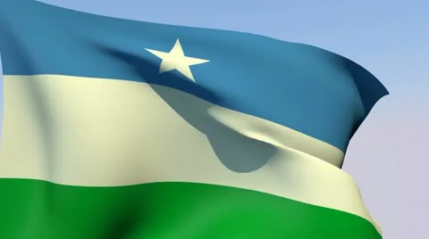 Flag of Puntland HD 스톡 동영상 14750095