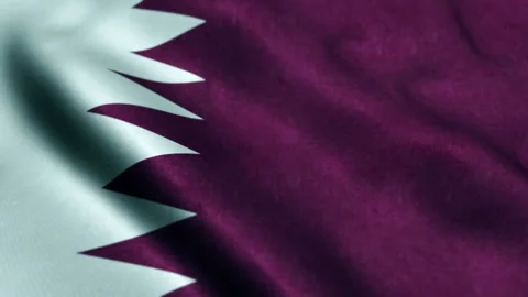 Flag of Qatar Beautiful 3d animation of Qatar flag in loop mode 스톡 동영상 229821770