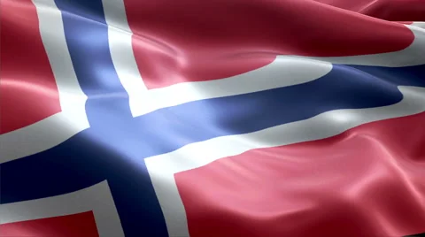 Flag Queen Maud Land Video stock 47765057