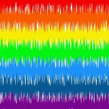 Flag Rainbow colors. Pride month.Vector Illustration Stock Illustration