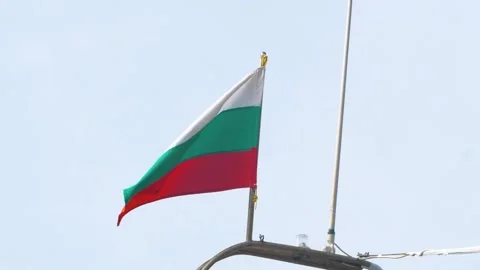 The flag is raised Stock Footage 140780127