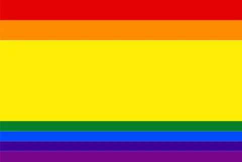 Flag, rectangular shape icon on white background Stock Illustration