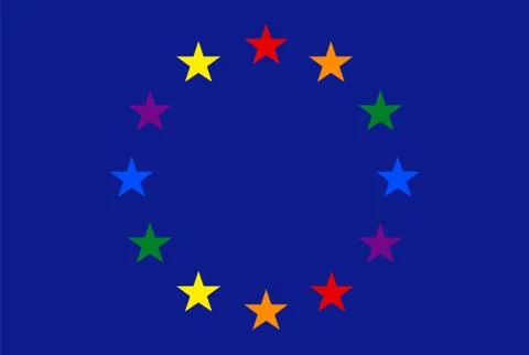 Flag, rectangular shape icon on white background 스톡 일러스트