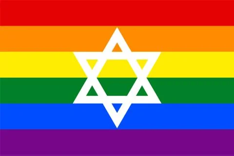 Flag, rectangular shape icon on white background Illustrazione stock