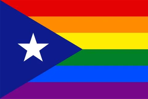 Flag, rectangular shape icon on white background Stock Illustration