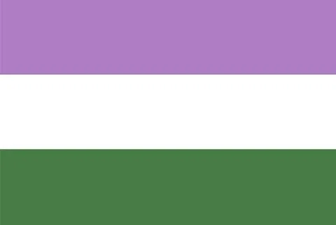 Flag, rectangular shape icon on white background Stockillustratie