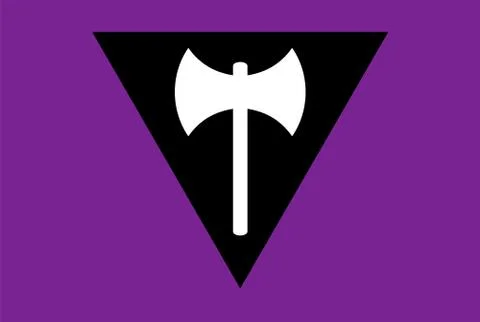 Flag, rectangular shape icon on white background Stock Illustration