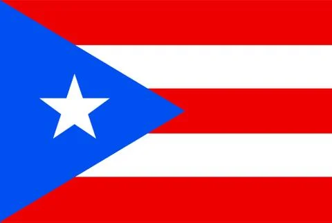 Flag rectangular shape, rectangular shape icon on white background Stock Illustration