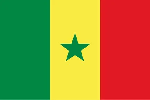 Flag rectangular shape, rectangular shape icon on white background Illustrazione stock