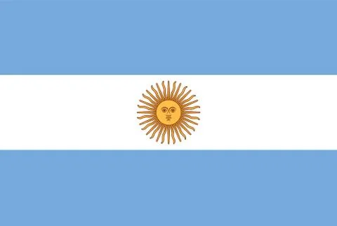 Flag rectangular shape, rectangular shape icon on white background 스톡 일러스트