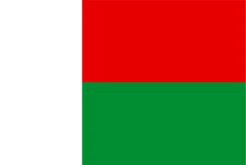 Flag rectangular shape, rectangular shape icon on white background Stock Illustration