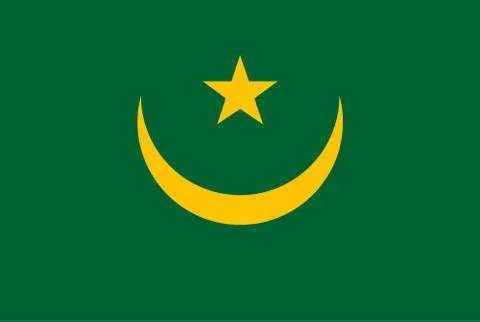 Flag rectangular shape, rectangular shape icon on white background Stock Illustration