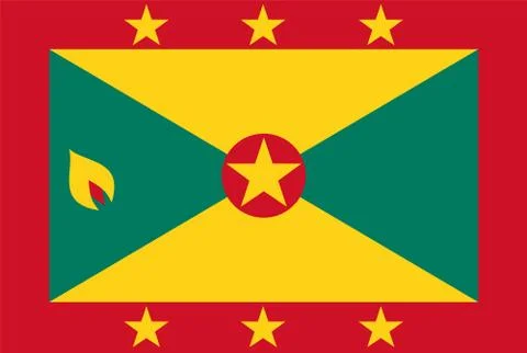 Flag rectangular shape, rectangular shape icon on white background Stock Illustration